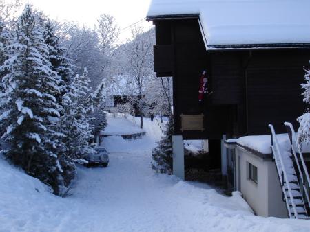 Le chalet du Val d'Uccle, janvier 2006